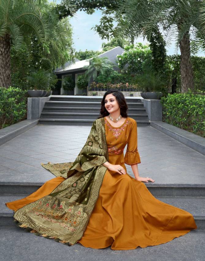 Haseen Pal 8 Fancy Festive Wear Heavy Long Anarkali Kurti Collection